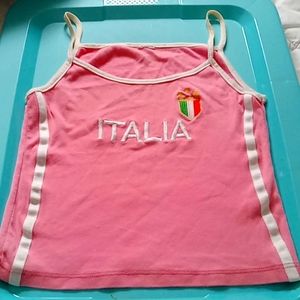 Italia tank top